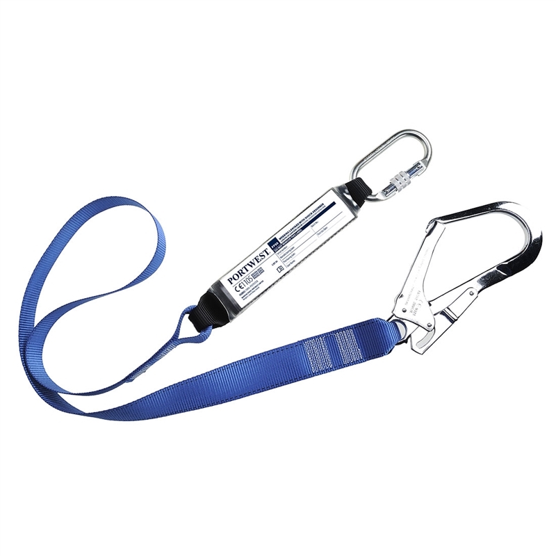 [FP50] Single Webbing Lanyard With Shock Absorber
