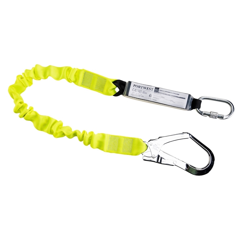 [FP53] Single Elasticated Lanyard With Shock Absorber