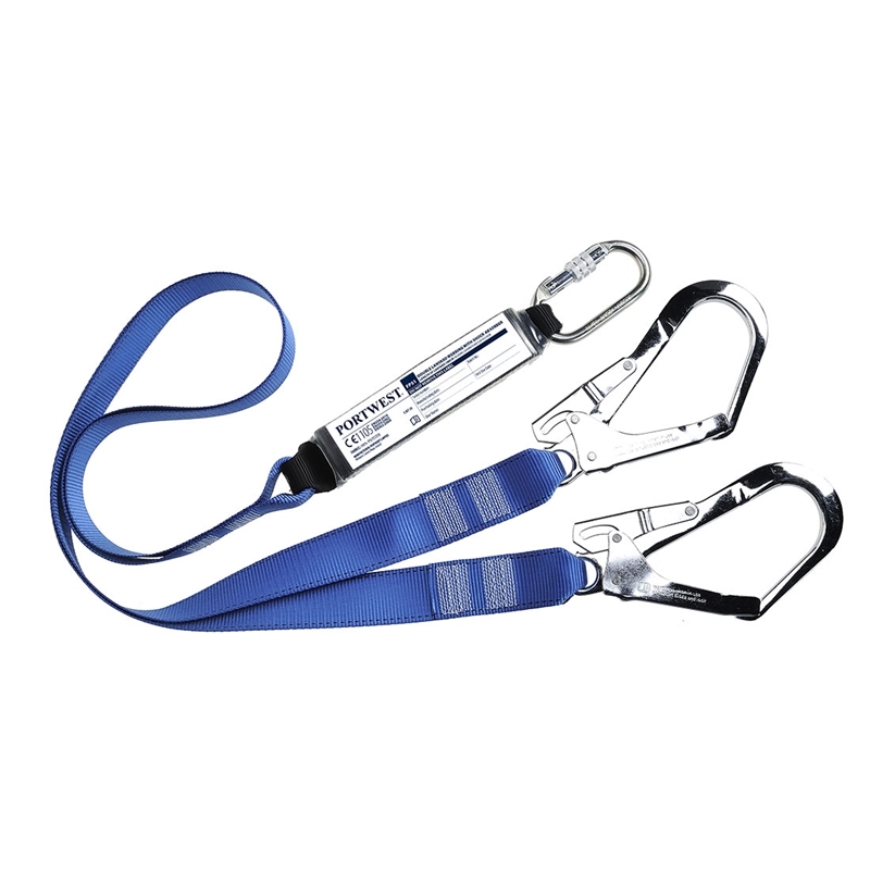 [FP51] Double Webbing Lanyard With Shock Absorber