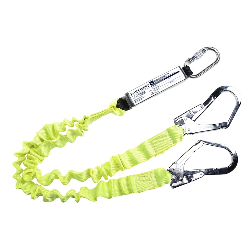Double Elasticated 1.8m Lanyard With Shock Absorber