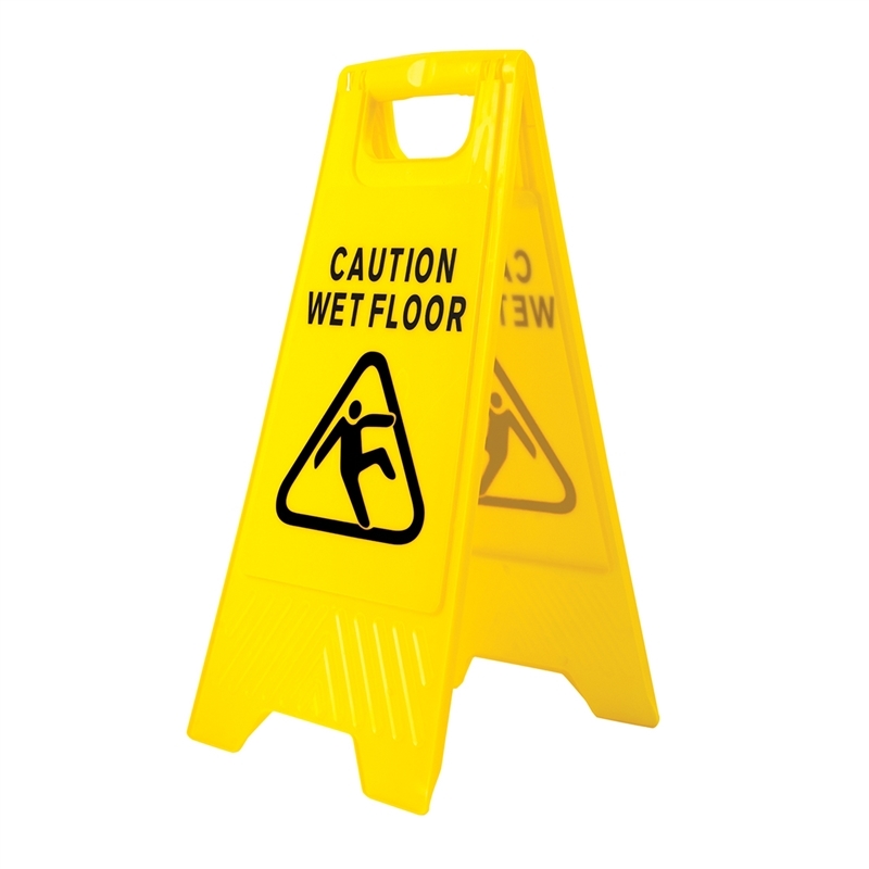 [HV20] Wet Floor Warning Sign