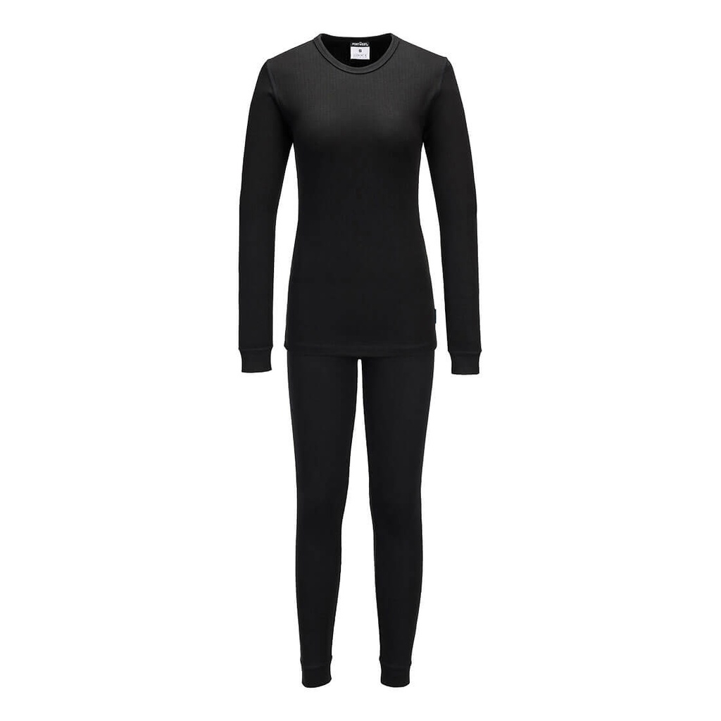 [B128BKRXS] Womens Thermal Base Layer Set (XS)