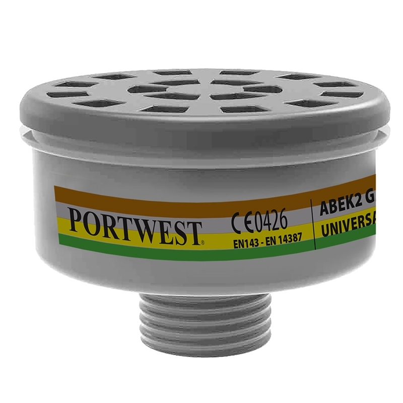 [P926] ABEK2 Gas Filter Universal Thread (Pk4)