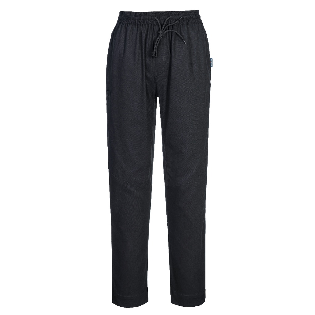[C076BKRXS] Chef's Cotton Mesh Air Pro Stretch Trousers (XS)