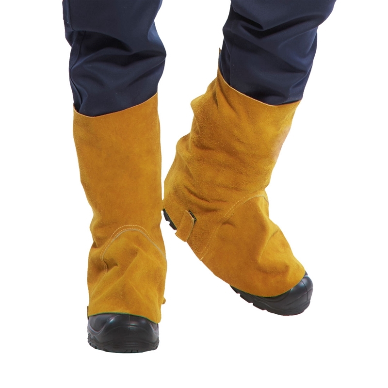 [SW32] FR Leather Welding Boot Cover