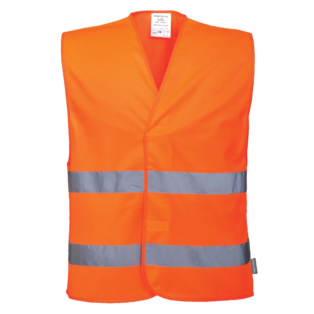 Hi-Vis Two Band Vest (XXS/XS, Yellow)