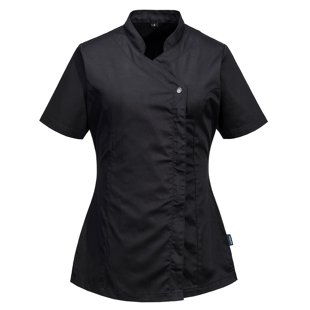 [C824BKRXS] Women's Tunic S/S (XS, Black)