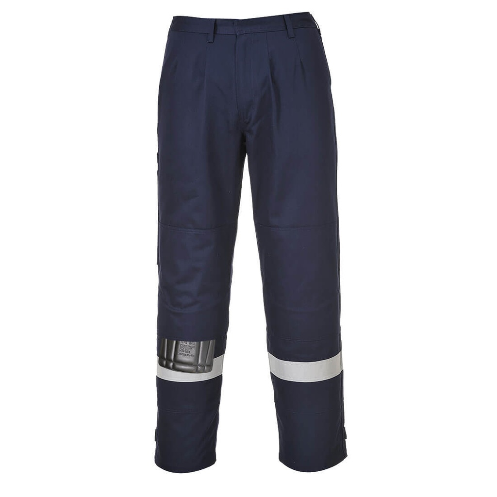 [FR26NARXS] Bizflame Work FR Trousers (Navy, XS, Regular)