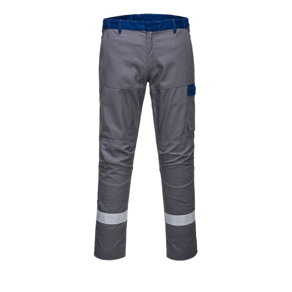 [FR06GRR30] Bizflame Industry Two Tone FR Trousers (Grey, 30)