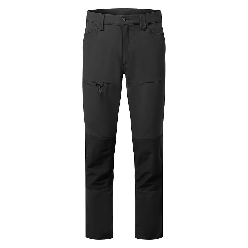 [CD886BKR28] WX2 Eco Stretch Service Trousers (28, Black)