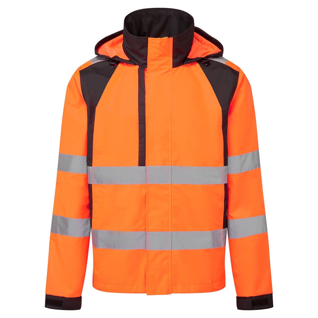 WX2 Eco Hi-Vis Rain Jacket (S, Yellow/Black)