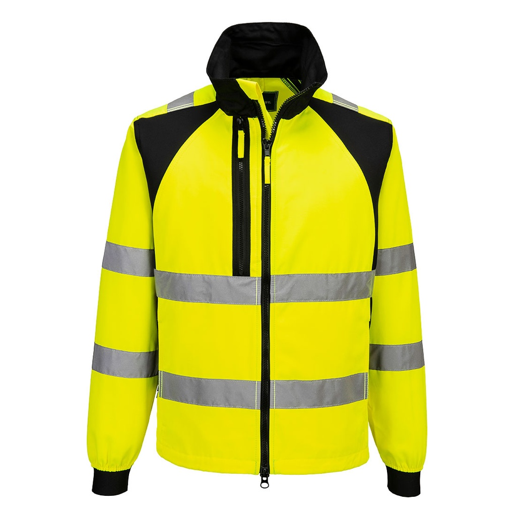 [CD861YBRS] WX2 Eco Hi-Vis Work Jacket (S, Yellow/Black)