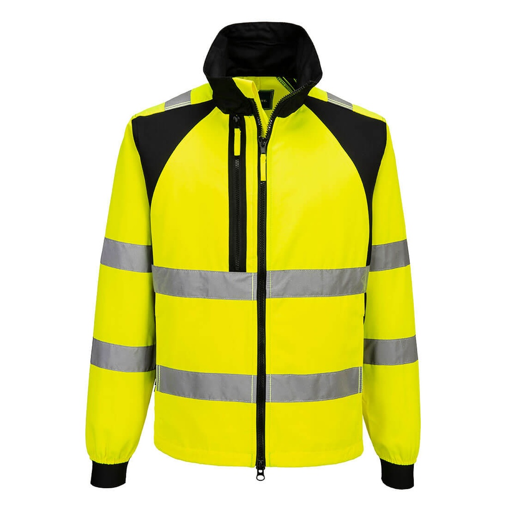 [CD861YBRS] WX2 Eco Hi-Vis Work Jacket (S, Yellow/Black)