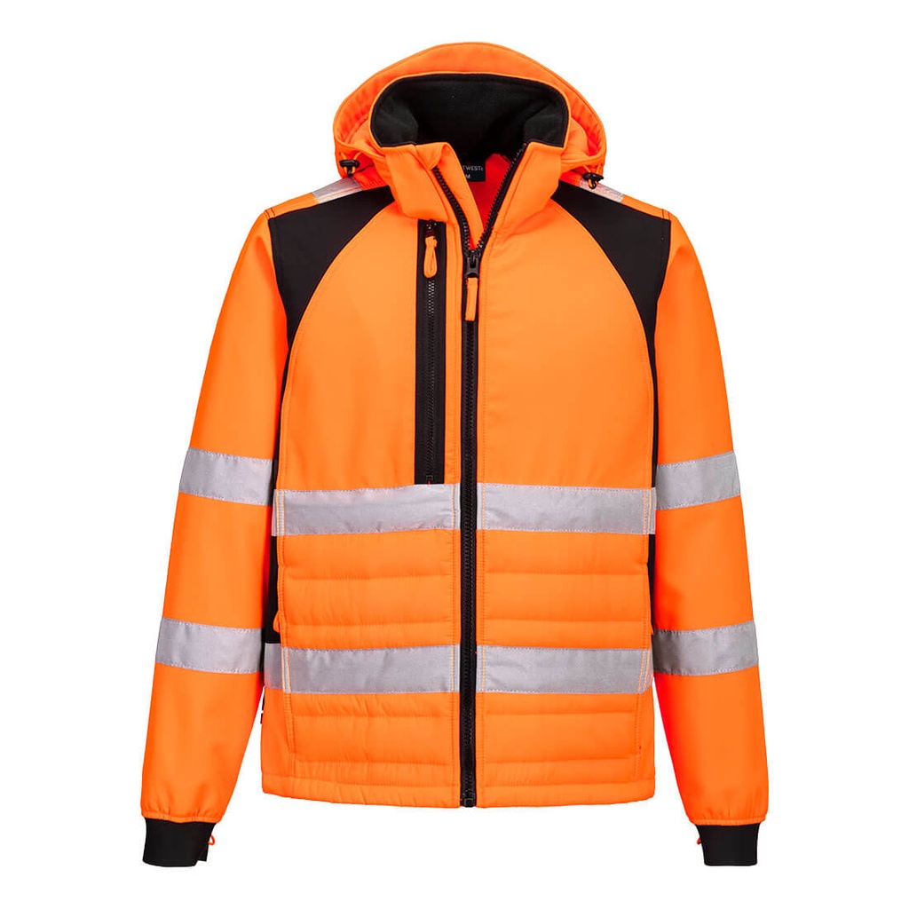 WX2 Eco Hi-Vis Hybrid Jacket (S, Yellow/Black)