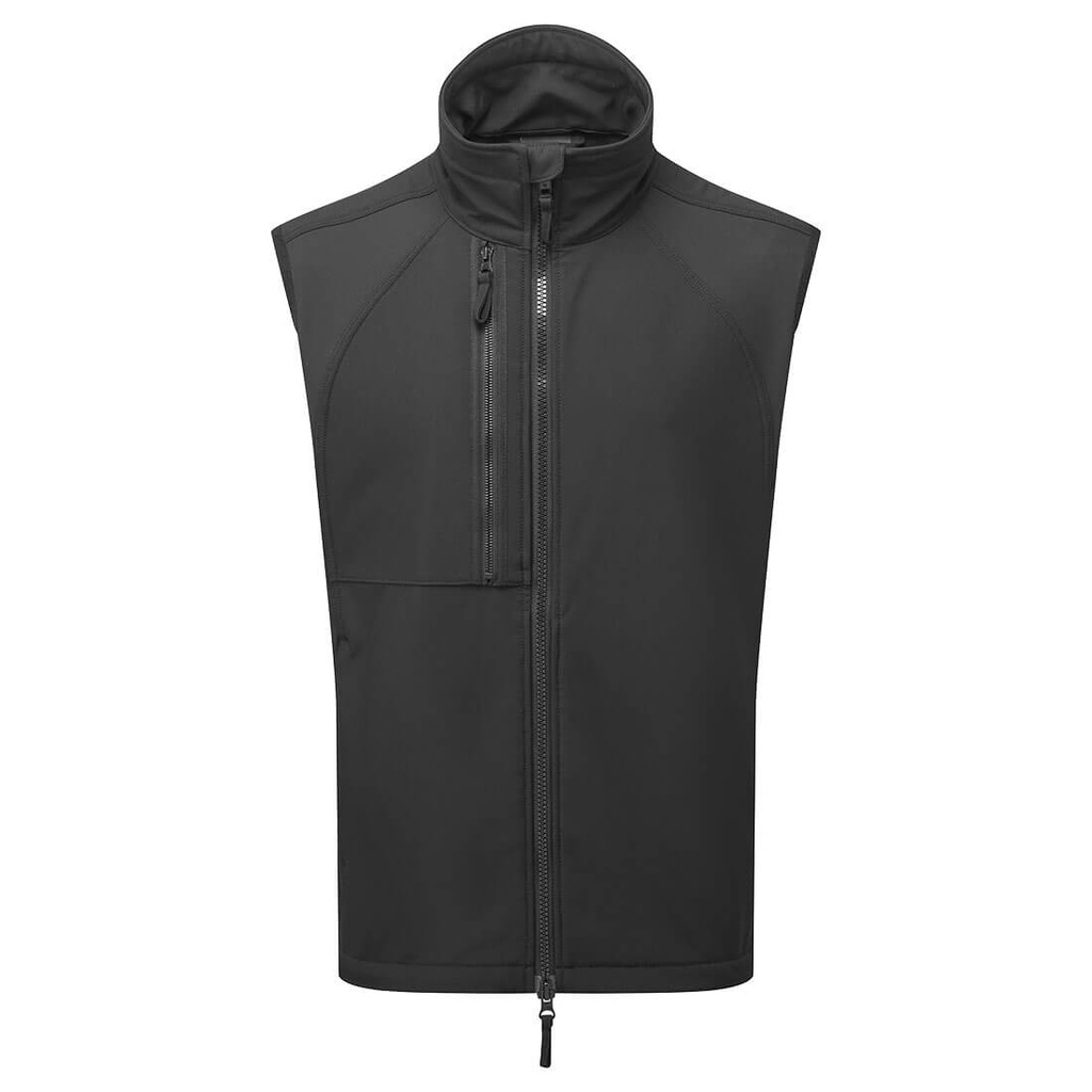 [CD876BKRXS] WX2 Eco Softshell Bodywarmer (2L) (XS, Black)
