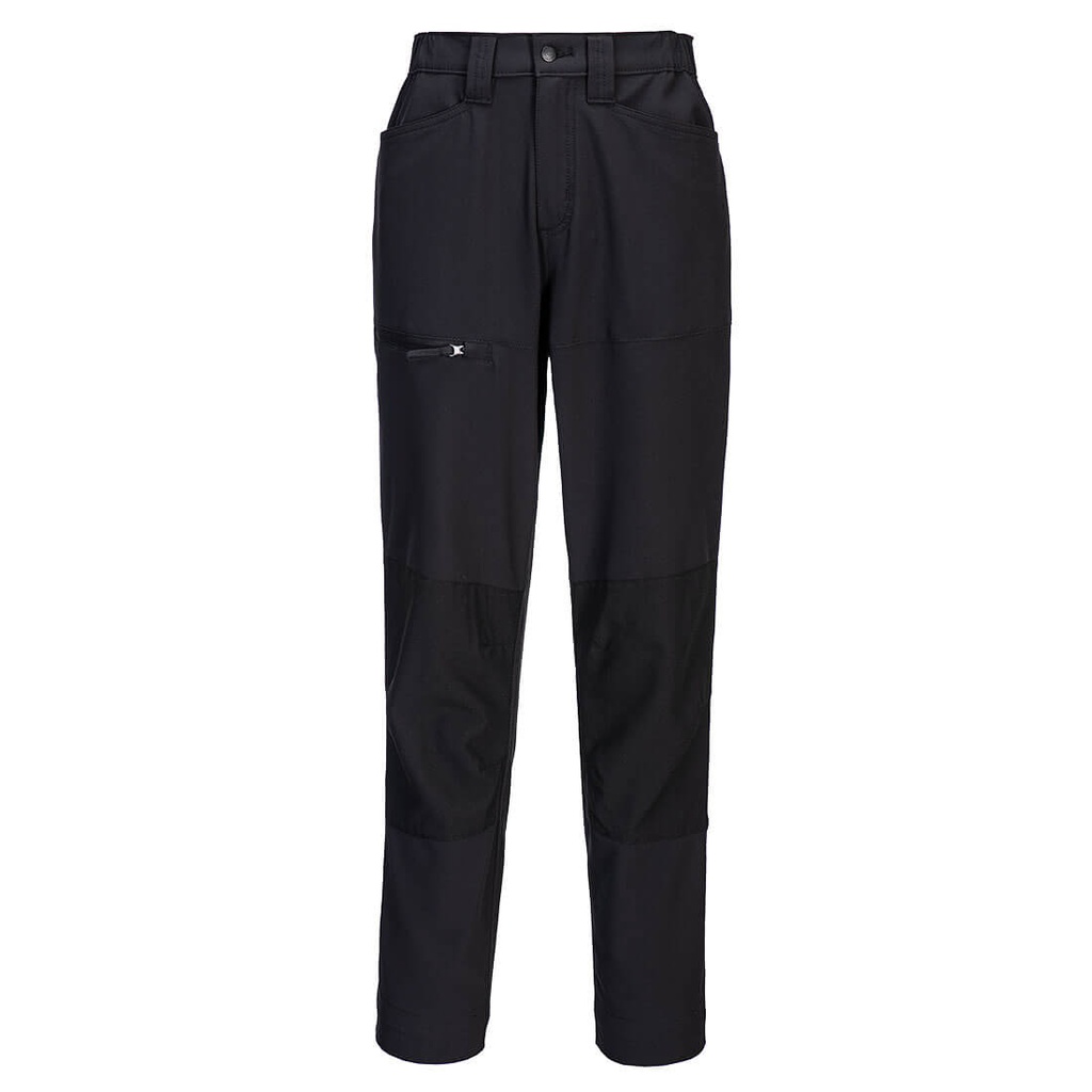 WX2 Eco Women's Stretch Service Trousers (24, Black)