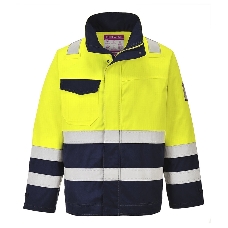 [MV25YNRS] Modaflame Work Hi-Vis Multi-Norm Contrast FR Jacket (S)