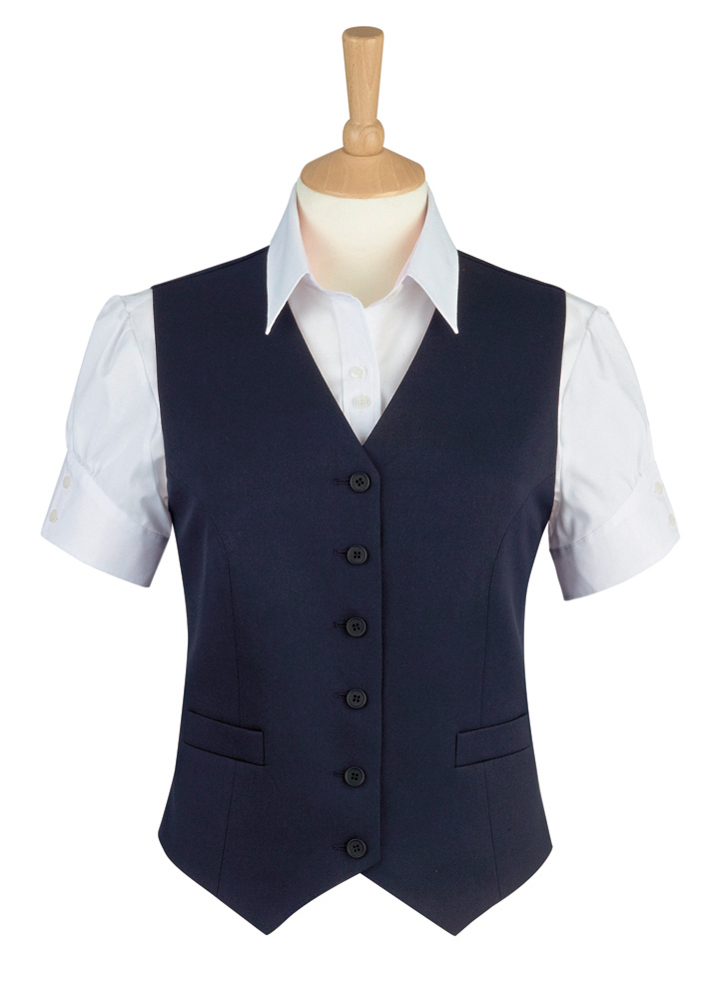 Brook Taverner Omega Waistcoat (Black, 6 Regular)