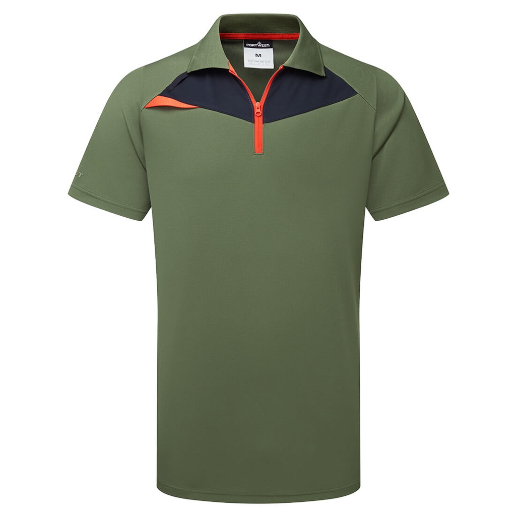 [DX410MORS] DX4 Polo Shirt S/S (S, Moss Green)