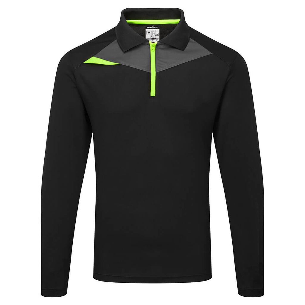 [DX414BKRS] DX4 Polo Shirt L/S (S)