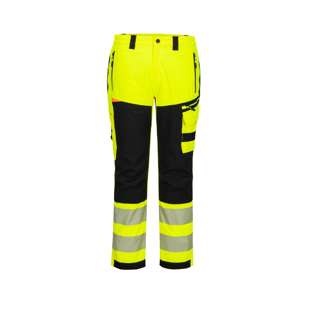 [DX448YBR28] DX4 Hi-Vis Rain Trouser (28, Yellow/Black)