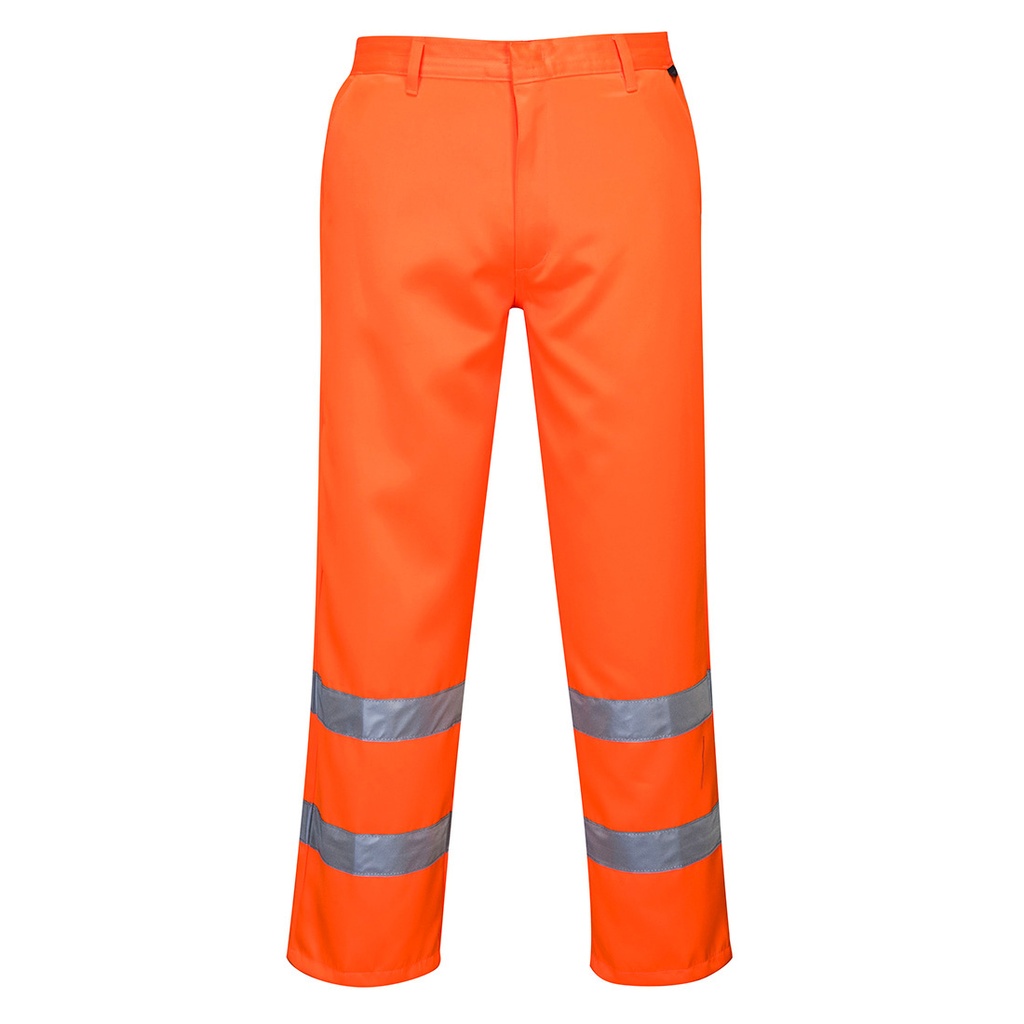 [E041ORRS] Hi-Vis Polycotton Service Trousers