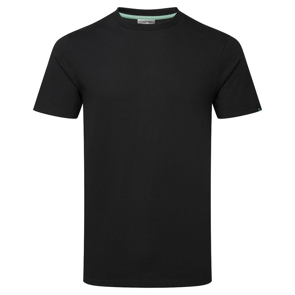 [EC195BKRS] Organic Cotton Recyclable T-Shirt S/S (S, Black)
