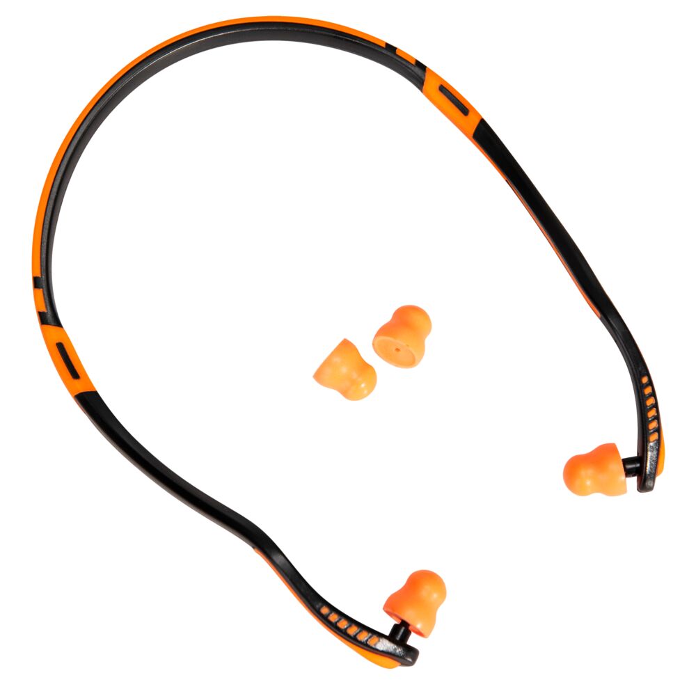 [EP11] Easy Fit PU Ear Plugs Banded (2 Pairs)