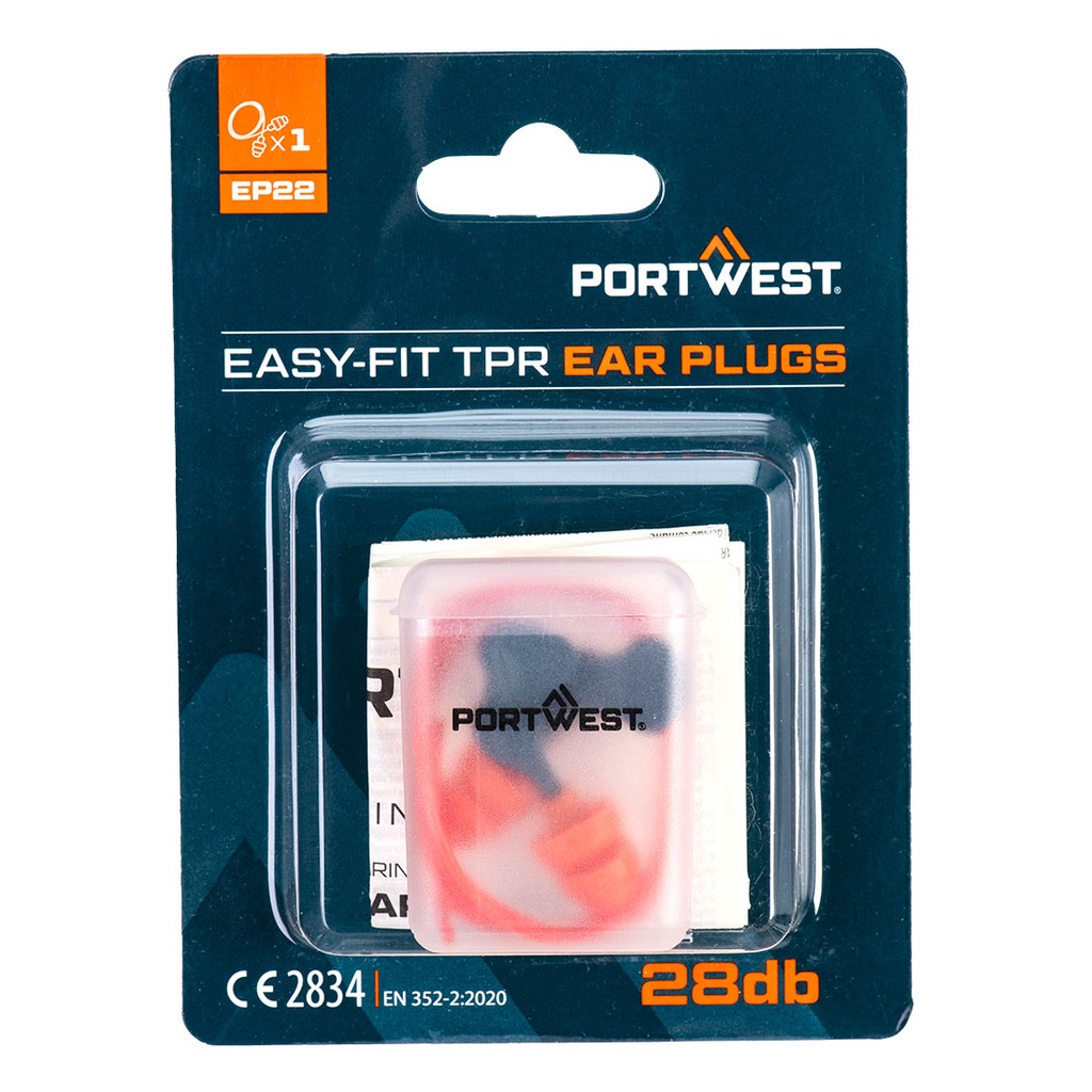 [EP22] Easy Fit TPR Corded (1 Pair)