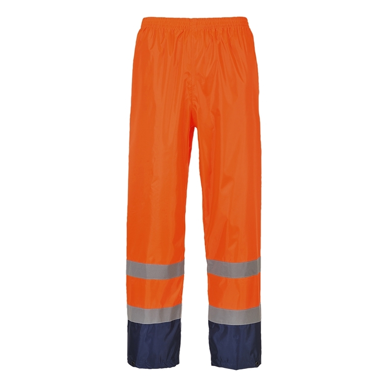 Hi-Vis Classic Contrast Rain Trouser (Yellow/Black, S)