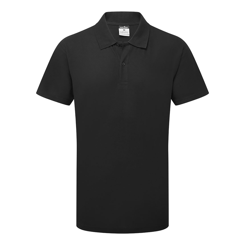 ES1 Essential Polo-Shirt S/S (XS, Black)