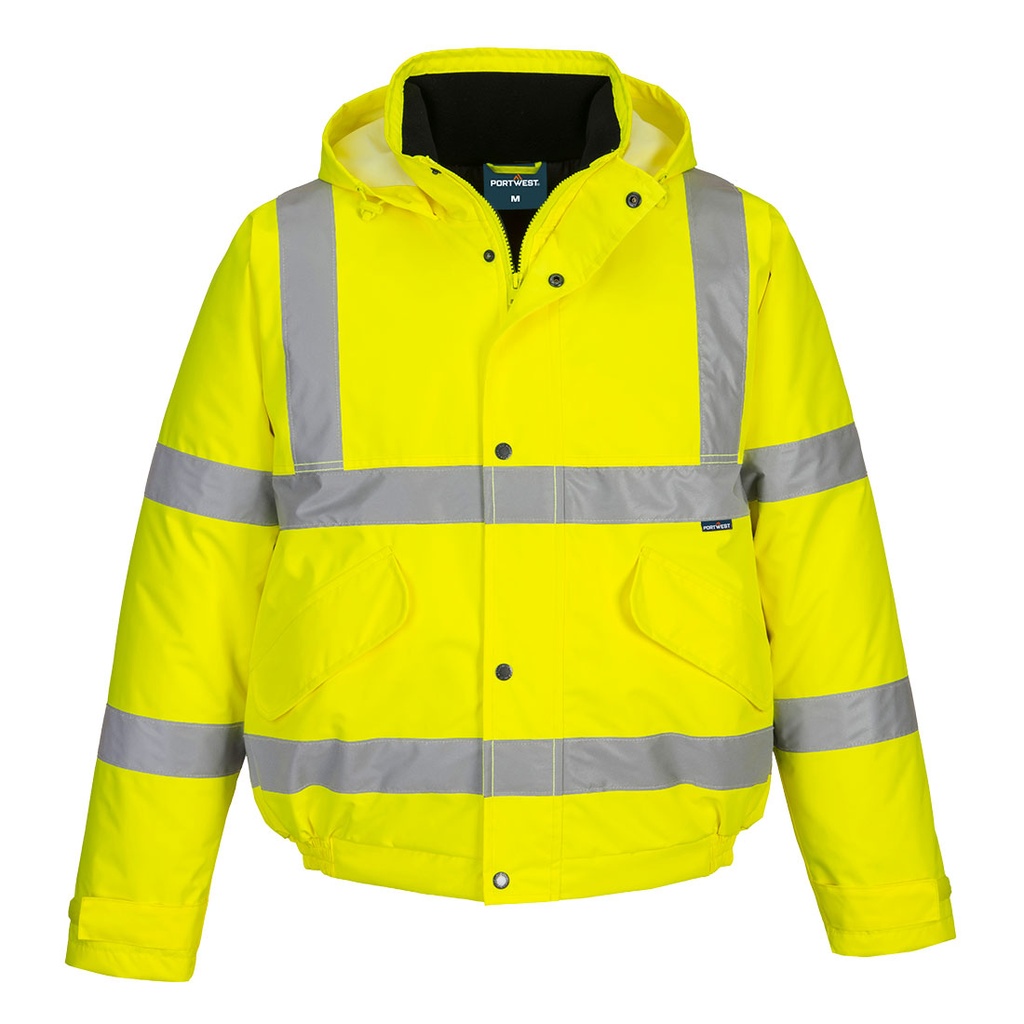 ES1 Essential Hi-Vis Winter Bomber Jacket