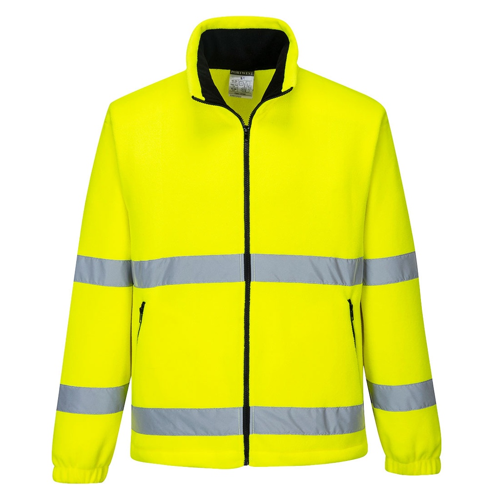 [F250YERXS] Hi-Vis Essential Fleece (Yellow, XS)