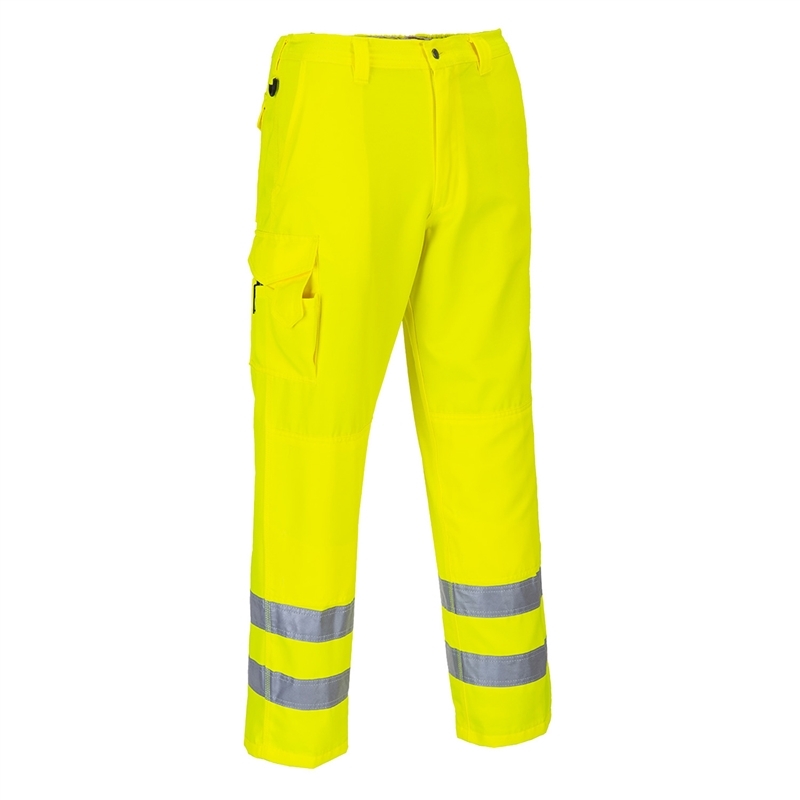 Hi-Vis Combat Trousers (XS, Regular)