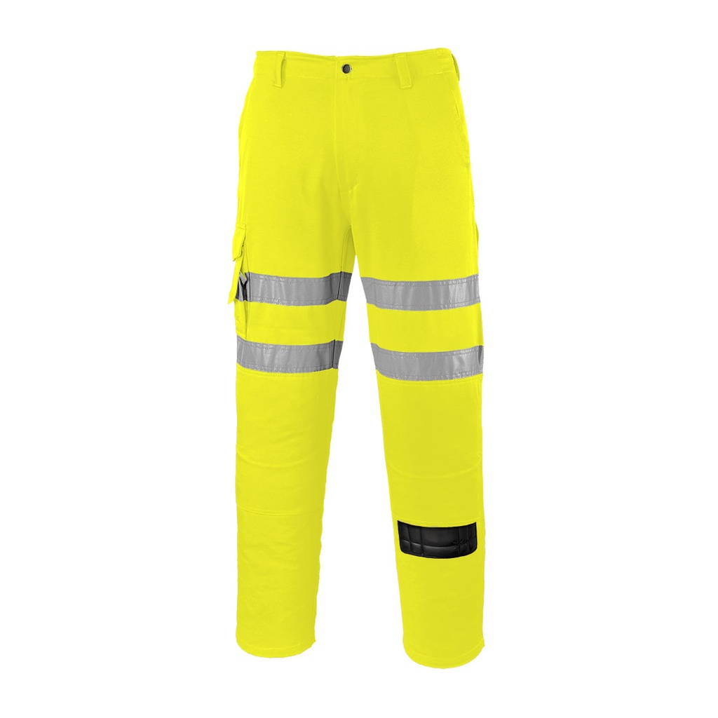 [EST46YER28] ES1 Essential Hi-Vis Combat Trouser (28, Yellow, Regular)