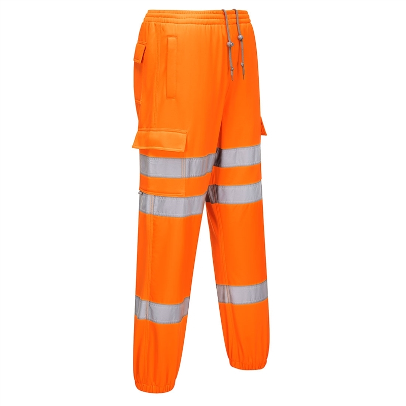 [W-JBHVO/RT48ORRS] Hi-Vis Jogging Bottoms (S)