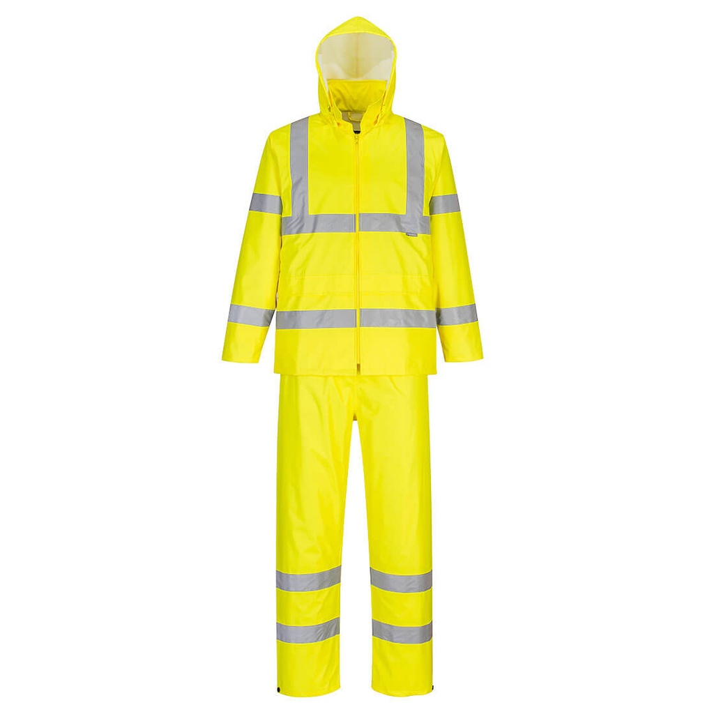 [H448YERS] Hi-Vis Rain Suit (Yellow, S)