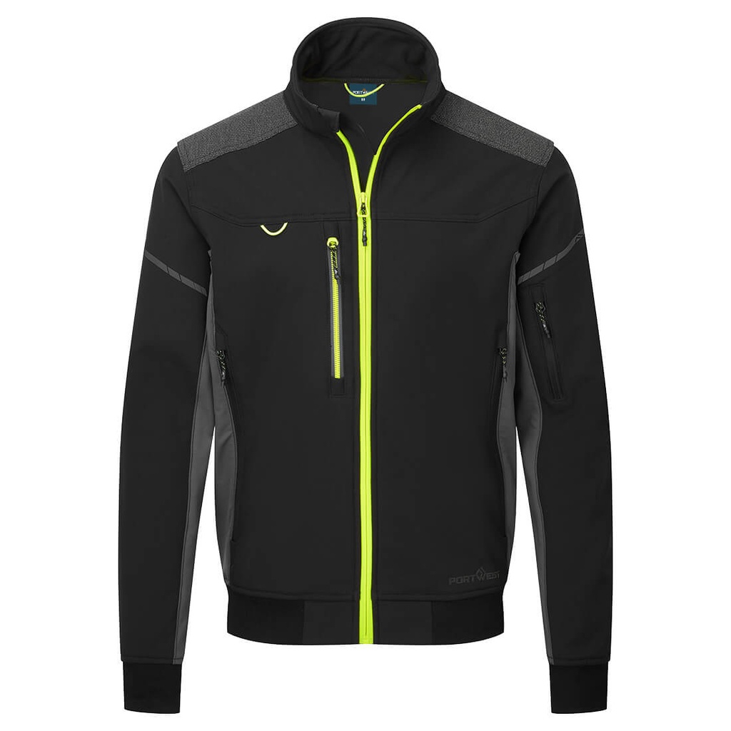 [EV464BKRS] EV4 Softshell Bomber (3L) (S, Black)
