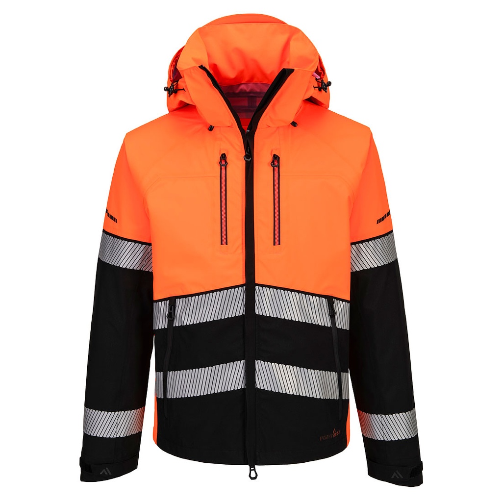 EV4 Hi-Vis Shell Jacket (3L) (S, Yellow/Black)