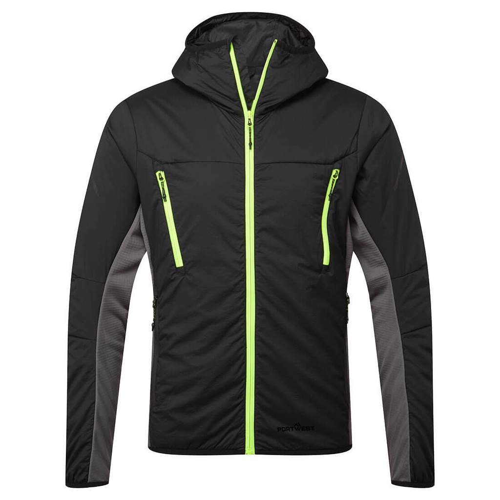 [EV470BKRS] EV4 Insulated Hybrid Jacket (S, Black)