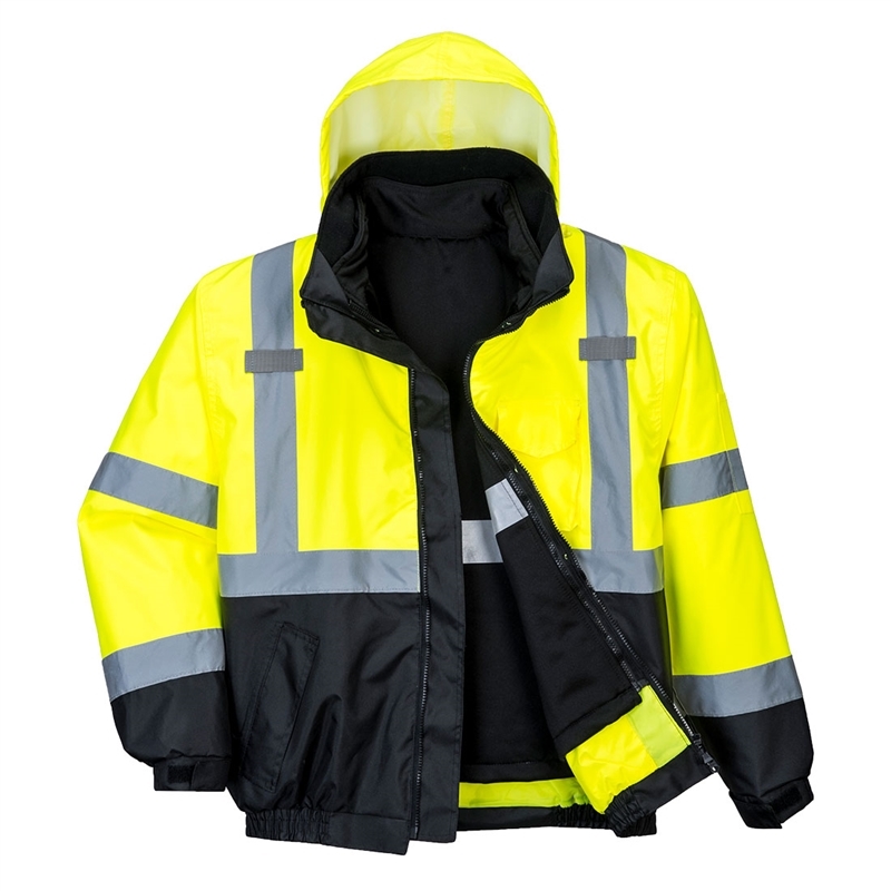 Hi-Vis Premium 3-in-1 Bomber (S)