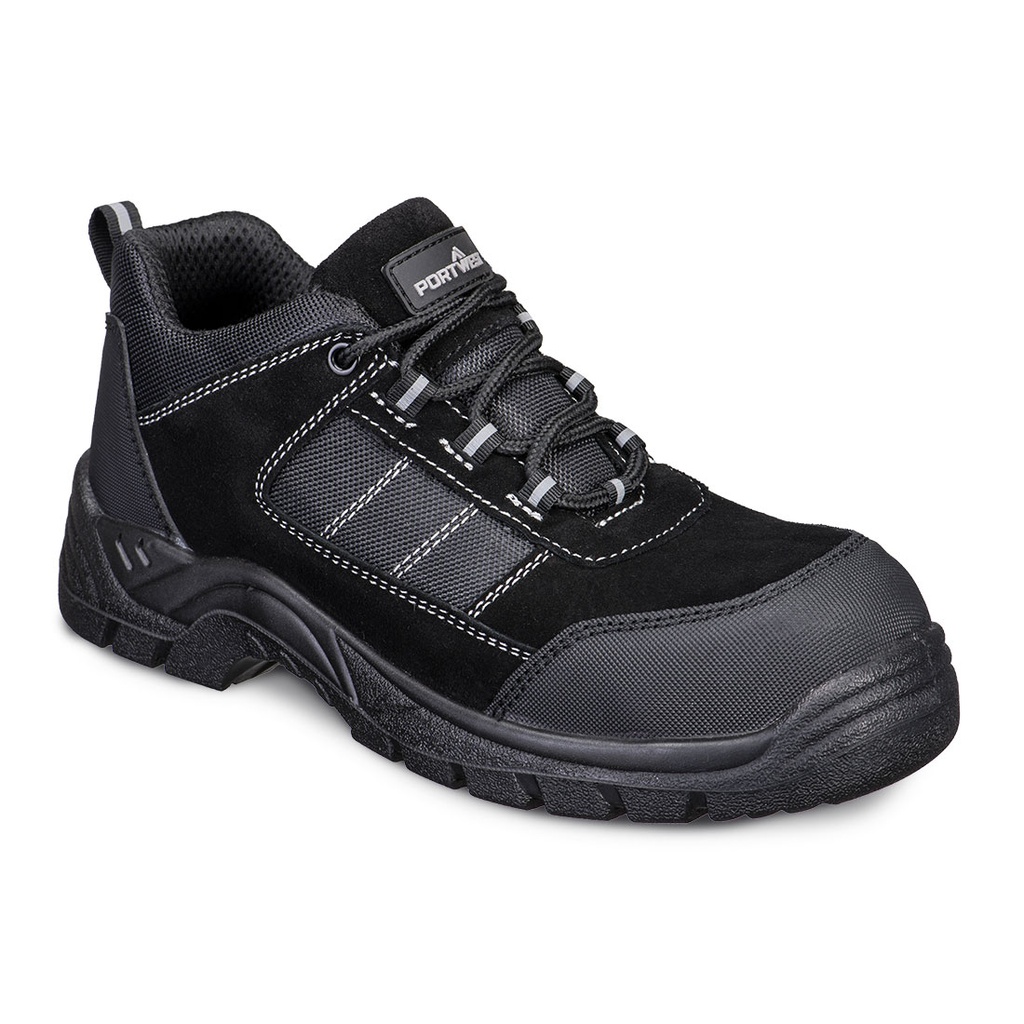 Composite Textile Suede Low Shoe S1 SR FO (36, Black)