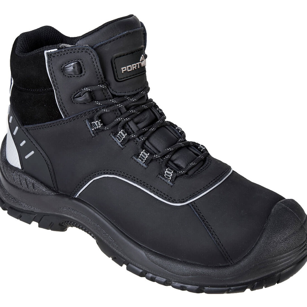 [FC58BKR45] Composite Action Leather Ankle Boot S3L FO SR
