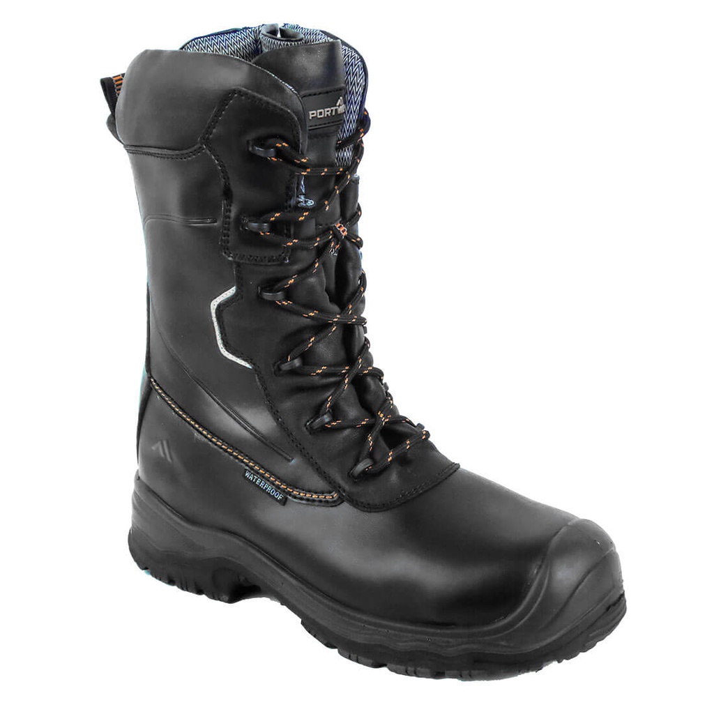 [FD01BKR38] Composite Leather Traction Boot 10" S7L ESD HRO CI FO (38)