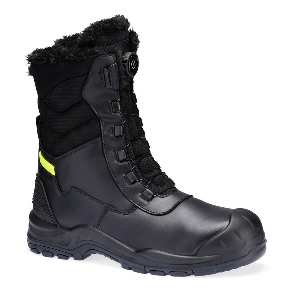 [FD05BKR35] Steel Leather Winter High Boot S3L SC HRO CI SR (35)