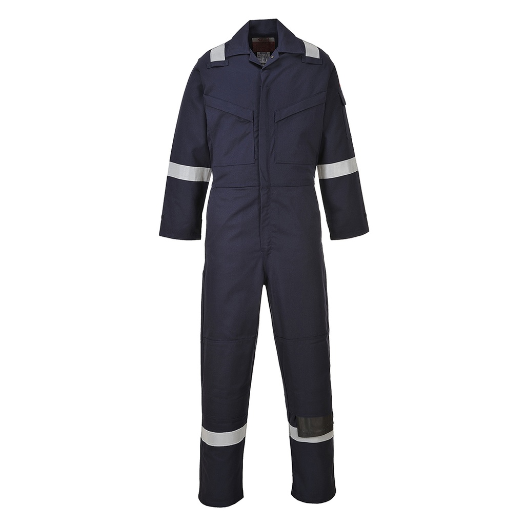 [FR50NARS] Bizflame Work FR Coverall (S, Navy)