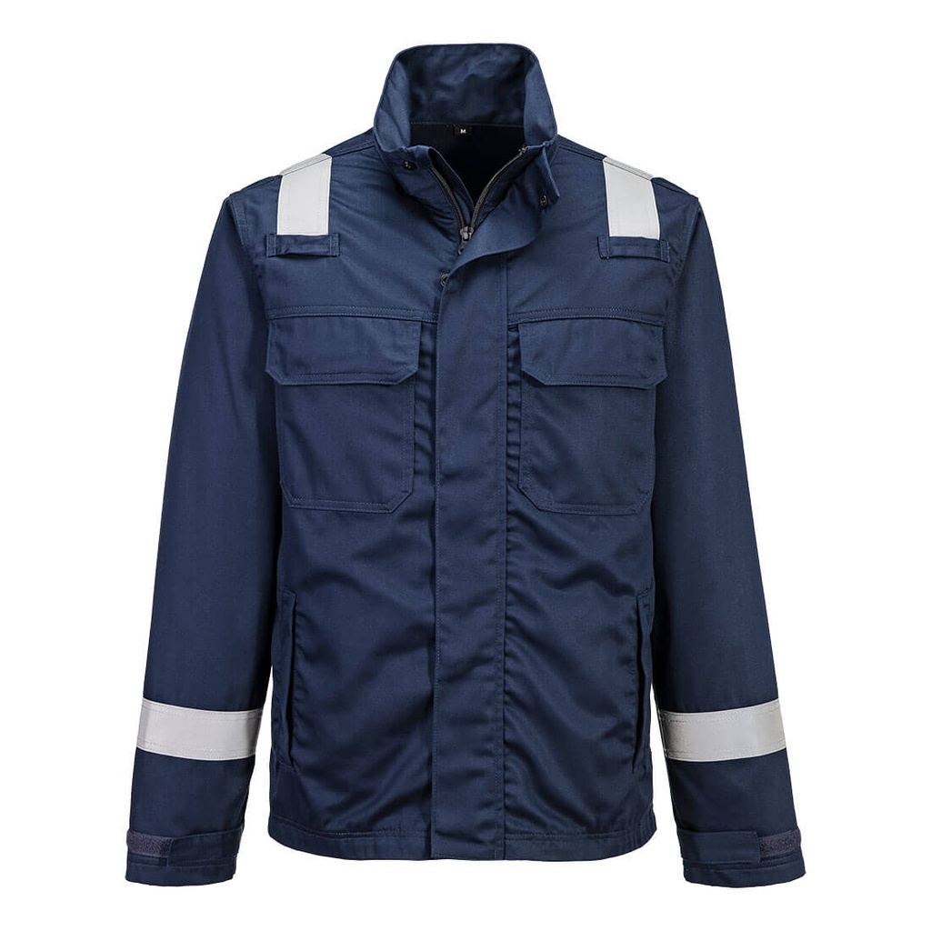[FR609NARXS] Bizflame Work+ FR Jacket (XS, Navy)