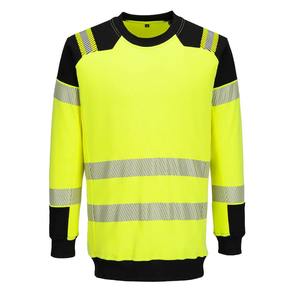 [FR707YBRS] PW3 Modaflame Knit Hi-Vis FR Sweatshirt (S)