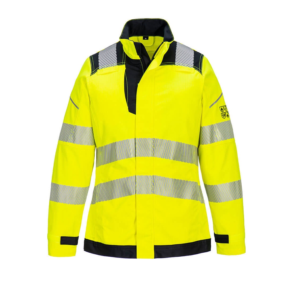[FR715YBRXS] PW3 Modaflame Work Hi-Vis Multi-Norm FR Women's Jacket (XS)