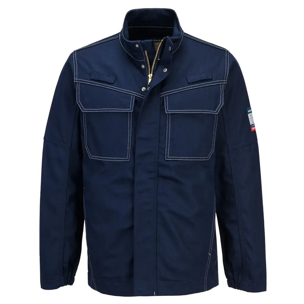 [FR749NVRS] Bizflame Work FR Jacket (S, Navy)